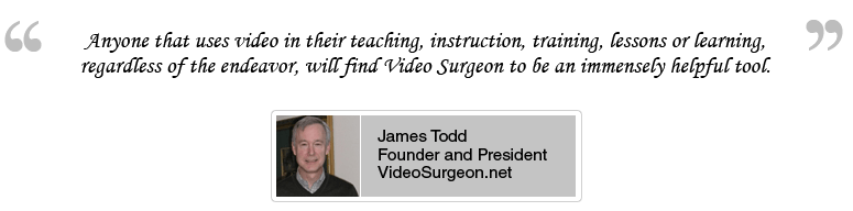 Video Surgeon 3 James Todd
